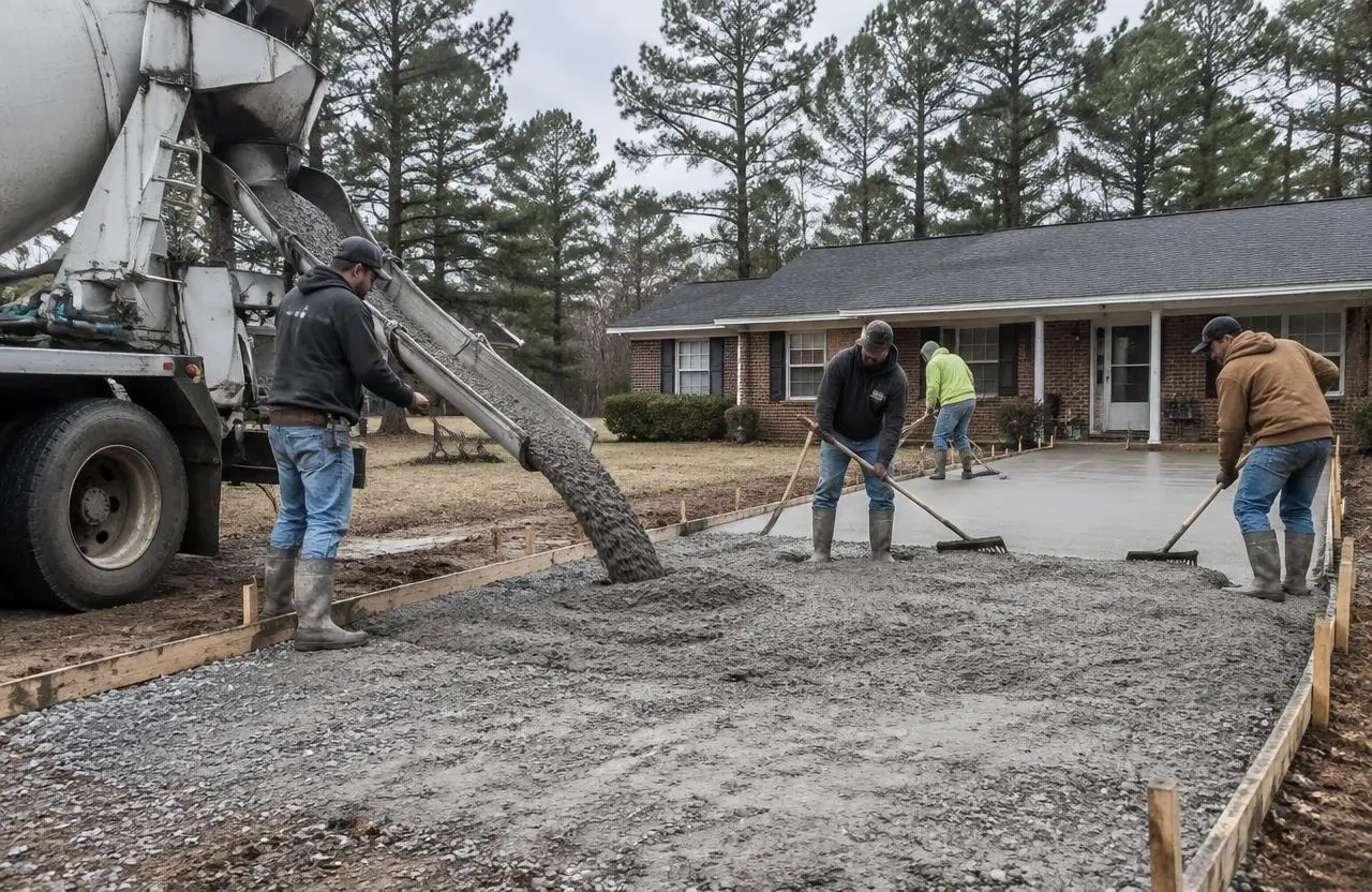 Concrete contractor tyler tx